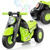 OLAKIDS Ride on Push Car, Foot-to-Floor Sliding Car for Toddlers Kids Motorcycle with Bubble Maker, Music, 3 Wheels Ride on Toys Gift for Boys Girls Aged 3-5 Years (Green) view 1