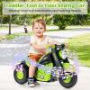 OLAKIDS Ride on Push Car, Foot-to-Floor Sliding Car for Toddlers Kids Motorcycle with Bubble Maker, Music, 3 Wheels Ride on Toys Gift for Boys Girls Aged 3-5 Years (Green) view 2