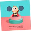 Garneck 3PCS Wind Up Cartoon Design Clockwork for Birthday Easter Baskets and Parties Adorable and Safe Playtime Random Color view 4