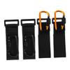 Abaodam 4pcs Stroller Hooks with Non Slip Strap Bag Hanger for Shopping Cart Pushchair Nursery Use Durable Carabiner Design for Easy Carrying Secure Grip view 1