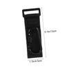 Abaodam 4pcs Stroller Hooks with Non Slip Strap Bag Hanger for Shopping Cart Pushchair Nursery Use Durable Carabiner Design for Easy Carrying Secure Grip view 2
