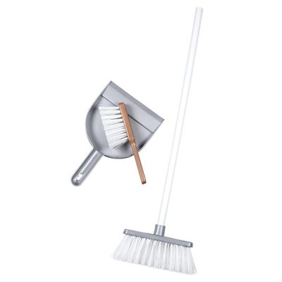Smoby - Household Set Imitation Toy Broom, Broom, Dustpan Suitable for Ages 3 and Above Made in France