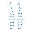 Abaodam 2pcs DNA Double Helix Structure Model Kit Educational Teaching Tool for Biology Science Components for DNA Assembly for High School University Classes view 1