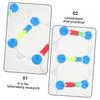 Abaodam 2pcs DNA Double Helix Structure Model Kit Educational Teaching Tool for Biology Science Components for DNA Assembly for High School University Classes view 3