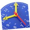 LIOOBO 1 Set Teaching Clock Interactive Learning Model with Stamp Cards Analog Clock for Classroom Home Use Engaging Tool for Recognition view 3