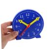 LIOOBO 1 Set Teaching Clock Interactive Learning Model with Stamp Cards Analog Clock for Classroom Home Use Engaging Tool for Recognition view 4