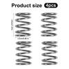 4pcs Remote Control Car Springs, Dark Grey Metal Spring Remote Control Car Replacement Parts Suitable for Arrma Limitless Infraction view 2