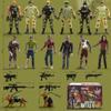 Baimiby Toys for Boy, Army Men Action Figures, 14 PCS Military Playset Include Army Men Set with Weapon Accessories, Zombie Figure Toys, 2 Police Dog Figures, Boys Toy for Kids Boys 4-7 view 4