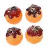 BESPORTBLE 4pcs Realistic Simulation : Lifelike Play Food Artificial Japanese Snack for Kitchen Role Play Toy Restaurant Party Decoration view 1