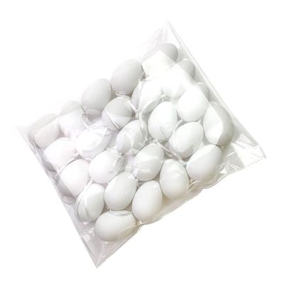 BESPORTBLE 24pcs Easter Graffiti Fake Eggs DIY Painted Egg Craft Kit for Blank Decorating Safe and Odorless Material for Home and School Activities