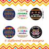 1000pcs Hispanic Heritage Month Stickers, Hispanic Countries Flag Patterns Stickers Latino in Spanish for Month Celebrating view 2