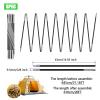 1PCSX20Feet LengthTent Pole,Kids Tent Replacement Poles for Kids 9.5mm Hiking and Camping TarpSuitable for All Kinds of Outdoor Camping Tent15 Poles Included (1PCSX20Feet Length) view 2