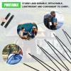 1PCSX20Feet LengthTent Pole,Kids Tent Replacement Poles for Kids 9.5mm Hiking and Camping TarpSuitable for All Kinds of Outdoor Camping Tent15 Poles Included (1PCSX20Feet Length) view 4