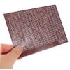 Abaodam 5pcs Money Saving Sticker: Money Saving Challenge Sheet Tracking Chart Digital Chart Sticker for Piggy Bank Cash Box Supplies Light Brown view 4