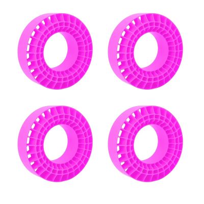 1/10 RC Crawler Silicone Rubber Tires Inserts for 110-115mm 1.9" Tires Purple b