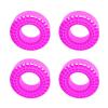 1/10 RC Crawler Silicone Rubber Tires Inserts for 110-115mm 1.9" Tires Purple b view 2