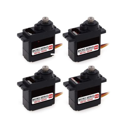 B11DLS 9g Upgrade Metal Gear 2.8KG 0.1s High Torque Mini Digital Remote Control Servo Motor(B11DLS JR x4pcs)