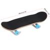 HERCHR Finger Boards, 1Pc Maple Wooden Alloy Fingerboard Finger Skateboards Creative Fingertips Daliy Playing Relaxing Movement Set with Box for Relax Play (Light Blue) view 2