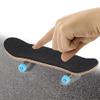 HERCHR Finger Boards, 1Pc Maple Wooden Alloy Fingerboard Finger Skateboards Creative Fingertips Daliy Playing Relaxing Movement Set with Box for Relax Play (Light Blue) view 4