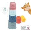 Little Smoby Magic Tower Cup Tower - Shape and Colour Recognition - Stacking Game - Fine Motor Skills - From 12 Months - Made in France view 2