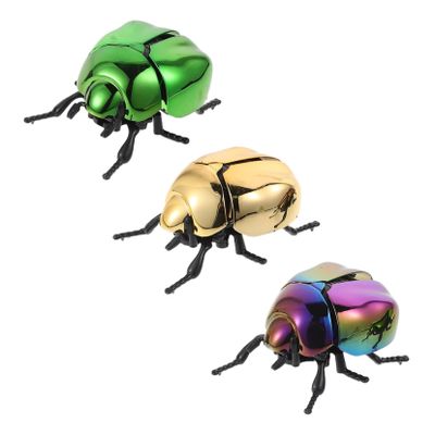 ifundom 3pcs Wind-up Beetle Toy: Realistic Insect Model for Kids - Enhances Observation Skills for Indoor and - Educational Prop