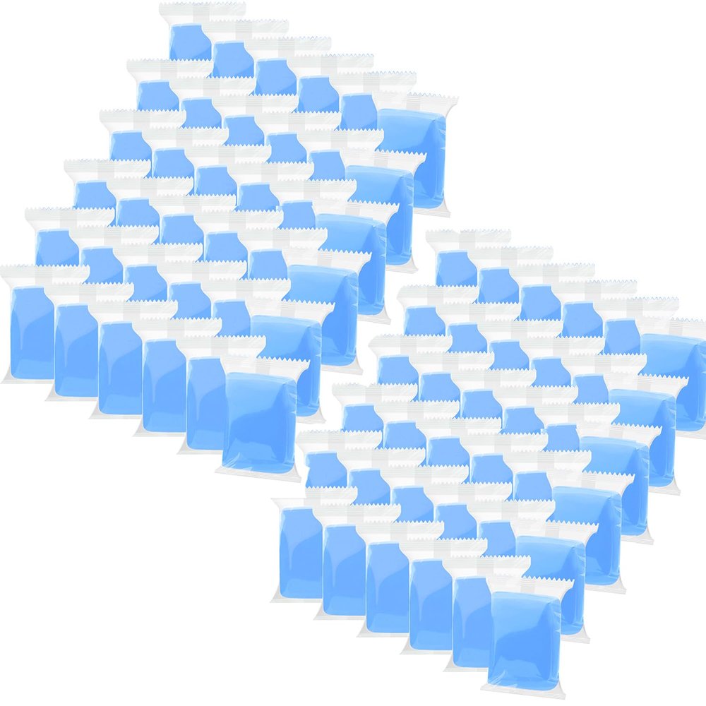 Wolwefa Blue Air Dry Clay 72 Packs Foam Clay Air Dry Foam Clay for Kids, Moldable Super Light Weight Clay Perfect for Arts, Crafts, Classroom Teaching
