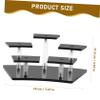 ABOOFAN Multi-tier Acrylic Display Rack Action Figure Stand Doll Model Holder Fashionable Design view 2