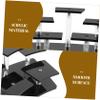 ABOOFAN Multi-tier Acrylic Display Rack Action Figure Stand Doll Model Holder Fashionable Design view 3