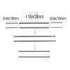 1/64 Wheels Modified Hollow Shaft & Mushroom Nails 20 Sets - Suitable for 1/64 Diecast Cars DIY Tires - Each Set Includes 2 Hollow Shafts & 4 Mushroom Nails (1.18in/30mm) view 2