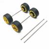 1/64 Wheels Modified Hollow Shaft & Mushroom Nails 20 Sets - Suitable for 1/64 Diecast Cars DIY Tires - Each Set Includes 2 Hollow Shafts & 4 Mushroom Nails (1.18in/30mm) view 4