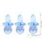 200Pcs Acrylic Pacifier, 20 x 10 x 10mm Cute Baby Shower Pacifiers Baby Nipples Mini Decoration Accessories for BabyShower Decoration (Blue) view 2