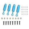kowaku RC Car Shock Absorber Accessories 1/28 Aluminum Alloy Replacement RC Car Parts Spring Shocks for 284161 284010 284131 K979, Blue view 1