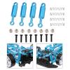 kowaku RC Car Shock Absorber Accessories 1/28 Aluminum Alloy Replacement RC Car Parts Spring Shocks for 284161 284010 284131 K979, Blue view 3