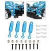 kowaku RC Car Shock Absorber Accessories 1/28 Aluminum Alloy Replacement RC Car Parts Spring Shocks for 284161 284010 284131 K979, Blue view 4