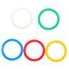 BESPORTBLE 5pcs Acrobatic Circus Rings: Professional Juggling Props Hand Throwing Ring Acrobatic Show Equipment Circus Juggling Kit view 1