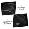 DIYEAH 5pcs PVC Shields for Accessories Dustproof Collectible Doll Sleeves for Travel Outdoor Events and Home Storage view 3