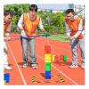 GMSDHCY Team Building Team Tower Game for Adults Work, Outdoor Activities Field Day Games for Office School Group, Strategy Competitions Game(Red,10PCS) view 1