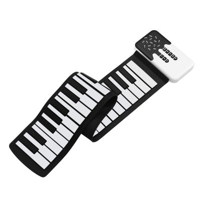 SUNGOOYUE 49 Keys Hand Roll Electronic Piano, Rolled Keyboard Piano with Speaker for Daily Entertainment and Travel
