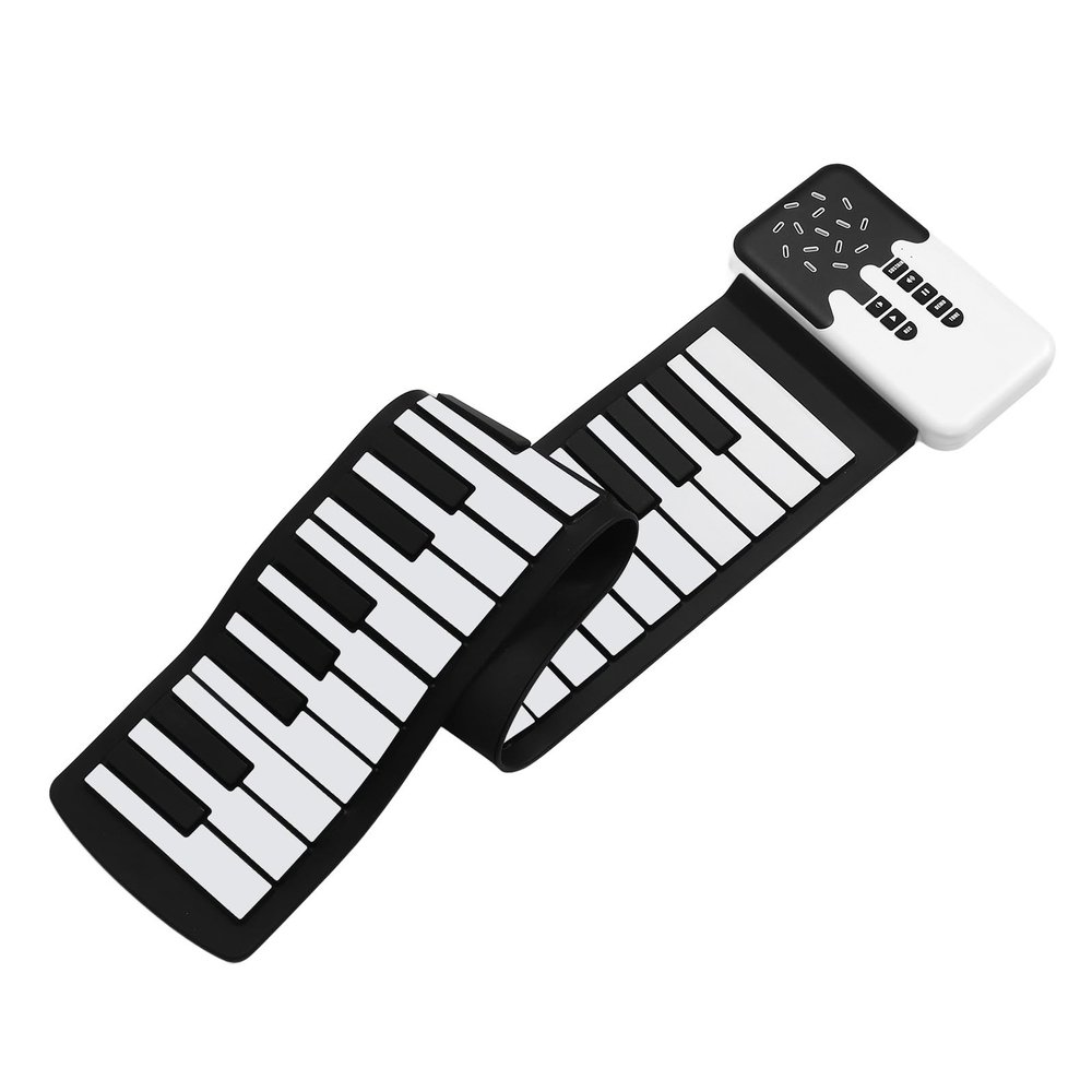 SUNGOOYUE 49 Keys Hand Roll Electronic Piano, Rolled Keyboard Piano with Speaker for Daily Entertainment and Travel