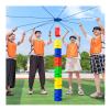 GMSDHCY Team Building Team Tower Game for Adults Work, Outdoor Activities Field Day Group Learning Activity Teamwork Block Stacking Game Kit(Blue,5PCS) view 1