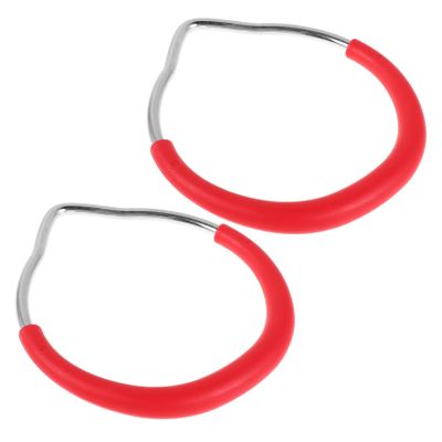 Abaodam 2pcs Kids Exercise Hanging Rings: Sturdy Gymnastics Rings for Outdoor Playing - to Enhance Coordination and Muscle Development for Home or Park Installations