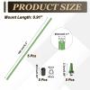 uxcell 160mm Plastic Protection Antenna Tube, RC Antenna Tube with Mount and Cap for RC Car Boat Drone Receiver(Green, 5 Pcs) view 2