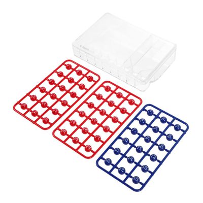 Toddmomy 1 Set Lotto Ball Machine with Mini Plastic Colored Raffle Balls Hand Cranked Number Picker for Lotto Players Engaging for Parties and Events