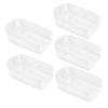Angoily 5pcs Transparent Doll Rain Covers PVC Stuffed Animal Protection Sleeves Dustproof Miniature Rain Shields for Outdoor Travel and Activities view 1