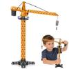 jojofuny Diecast Tower Crane Model for Interactive Construction Vehicle with Authentic Features Educational Play for Cognitive Development Engaging Crane Operation Imaginative Fun view 1