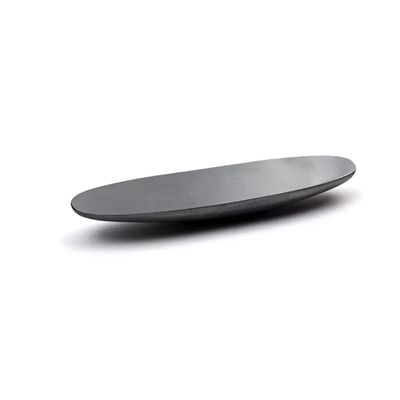 10cm Steel Rattleback - Physics Fidget Desk Object, Adults, 14+