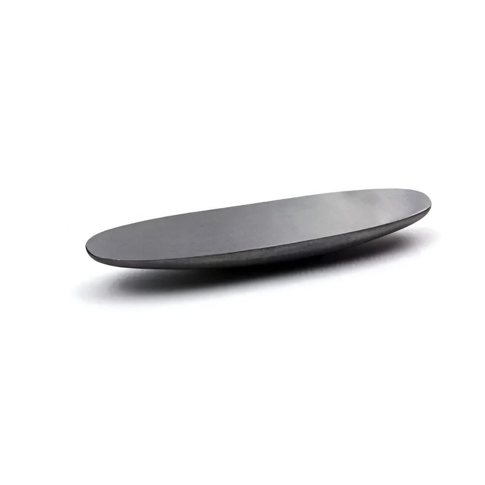 10cm Steel Rattleback - Physics Fidget Desk Object, Adults, 14+