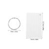 Angoily Set of Binding Ring Flash Cards 100 Blank Flash Cards Portable Memo Notepads for Students DIY Study Tools for Office and School Use view 2