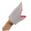 BESPORTBLE Plastic Shark Hand Puppet Toy Grey Hand Puppet for Boys and Girls Ocean Creatures for Storytelling Playtime Fun view 3