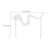Abaodam 1 Set DIY Snake Shadow Puppet for Chinese Year Party Decoration Cultural Festive Decor Traditional Art Form Unique Puppet and Accessories view 2